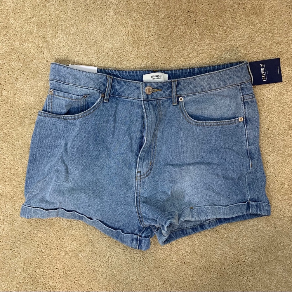 💕 3/$22 Forever 21 Mom Short High Waisted 12